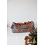 24hours bag Vaeva - charcoal bohemian flowers - Louise Misha