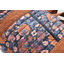 24hours bag Vaeva - charcoal bohemian flowers - Louise Misha