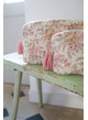Pouch Marya - cream french flowers