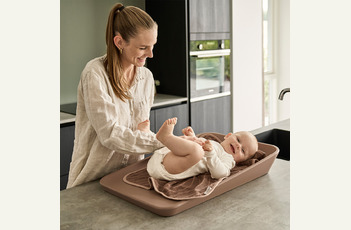 Leander Matty changing mat - mocca Leander Matty changing mat - mocca