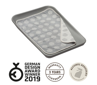 Leander matty changing mat - dusty grey - Leander
