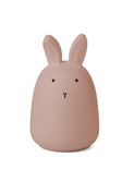 Winston night light rabbit - dark rose