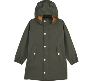 Blake long raincoat - hunter green - Liewood