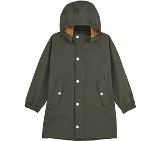 Spencer long raincoat - hunter green - Liewood