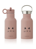 Anker water bottle - cat rose