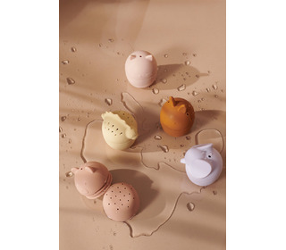 Gaby bath toys 5-pack - rose multi mix - Liewood
