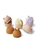 Gaby bath toys 5-pack - rose multi mix