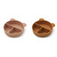 Connie divider bowl 2-pack - dark rose/mustard mix - Liewood