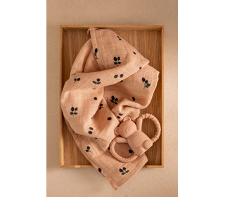 Lewis muslin clothes 2 pack - mini berry/pale tuscany - Liewood