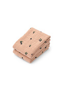 Lewis muslin clothes 2 pack - mini berry/pale tuscany