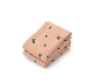 Lewis muslin clothes 2 pack - mini berry/pale tuscany - Liewood