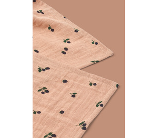 Lewis muslin clothes 2 pack - mini berry/pale tuscany - Liewood