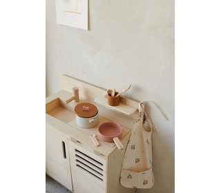 Lai bib - peach/sea shell mix - Liewood