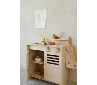Lai bib - peach/sea shell mix - Liewood