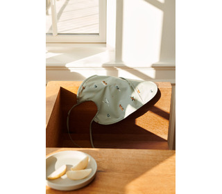 Lai bib - vehicles/dove blue mix - Liewood