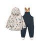 Manu rainwear set - sea creature/sandy