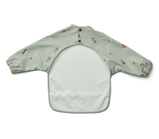 Merle cape bib - vehicles/dove blue mix - Liewood