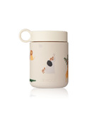 Kiani printed food jar - all together/sandy