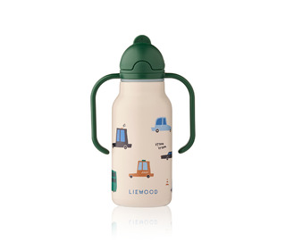 Kimmie water bottle - cars/sandy - Liewood Kimmie water bottle - cars/sandy - Liewood