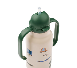 Kimmie water bottle - cars/sandy - Liewood Kimmie water bottle - cars/sandy - Liewood