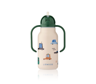 Kimmie water bottle - cars/sandy - Liewood Kimmie water bottle - cars/sandy - Liewood