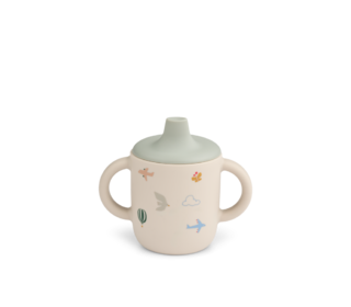 Neil sippy cup - flying/sandy - Liewood