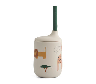 Ellis sippy cup - safari sandy mix - Liewood