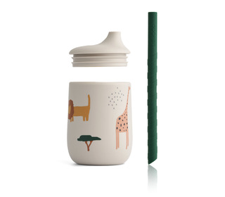 Ellis sippy cup - safari sandy mix - Liewood