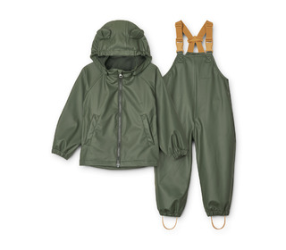 Melodi rainwear set - hunter green - Liewood
