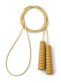Nivi skipping rope - yellow mellow / jojoba