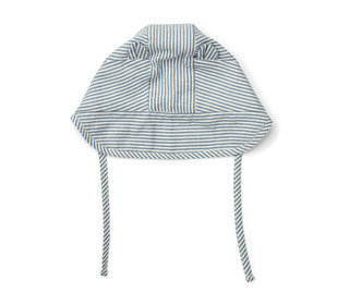 Rae sun hat - Y/D stripe: blue wave/creme de la creme - Liewood