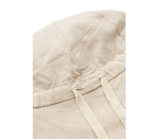 Gorm linen sun hat  - panda/sandy - Liewood
