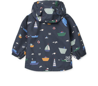 Manu rainwear set - sailing/classic navy - Liewood