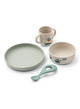 Vivi printed tableware set - sailing/sandy