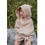 Hooded baby towel - almond - Little Otja