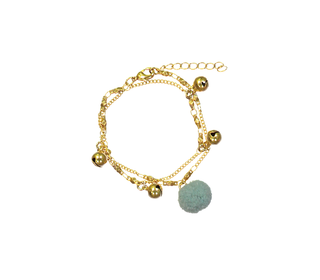 Bracelet Kamil Silver Blue - Louise Misha