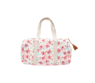 24hours bag Vaeva - raspberry flowers - Louise Misha