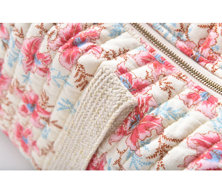 24hours bag Vaeva - raspberry flowers - Louise Misha