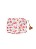 Pouch Teiki - raspberry flowers