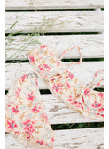 Bikini set Zacata - raspberry flowers│Louise Misha