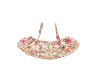 Bikini set Zacata - raspberry flowers│Louise Misha