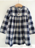 Jurk Pines - Blue check│Maankids