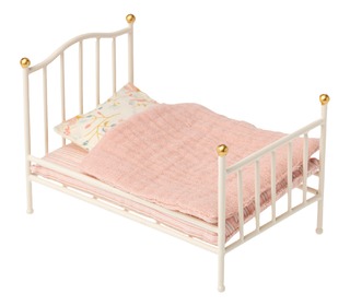 Vintage bed, Mouse - offwhite - Maileg