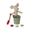 Beach set - shovel, bucket & shells - Maileg