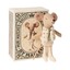 Mouse, Little brother in box - dancer - Maileg
