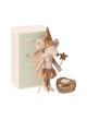 Mouse, Tooth Fairy in box, girl & metal heart 