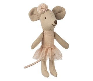 Ballerina Mouse, Little sister - Maileg