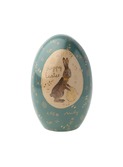 Easter Egg Metal - blue