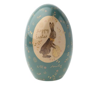 Easter Egg Metal - blue - Maileg