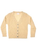 Carrie soft sparkle gold cardigan│Morley for kids